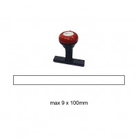 Hand Stamp MS9100R , 9x100mm